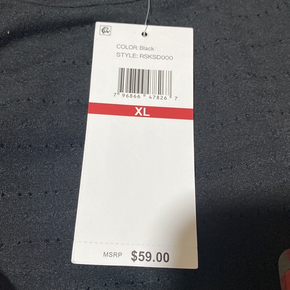 Rafaella Ladies Eyelet Top - Black - Size XL - NWT - Picture 6 of 7